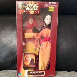 Star Wars Queen Amidala Doll - Red and Black